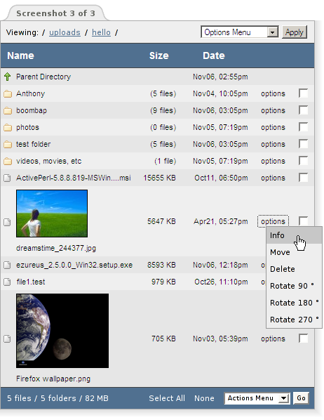 FileChucker screenshot 3 of 3