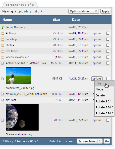 FileChucker screenshot 3 of 3