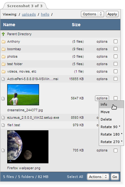 FileChucker screenshot 3 of 3