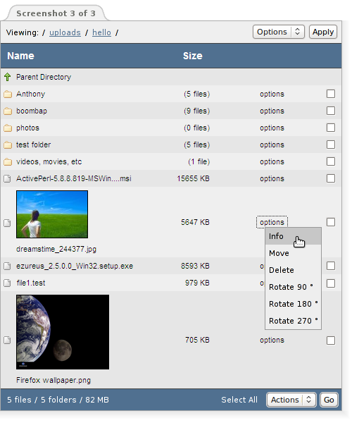 FileChucker screenshot 3 of 3