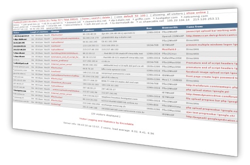 VisitorLog Screenshot